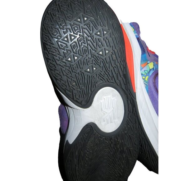 Nike Kyrie Low 5 Jewell Loyd Mural Purple Red Basketball Low Court High Tops 13 - Picture 8 of 11